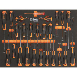 Mobilier d'atelier plan de travail en MDF revêtu d'acier inoxydable avec 268 outils