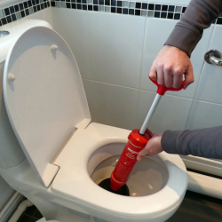 Déboucheur à pression Mejix 150mm Rouge