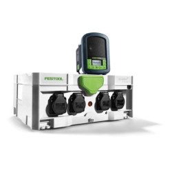 Rallonge multiprise Festool SYS-PowerHub IP44 câble 10 m avec 4 prises utiles