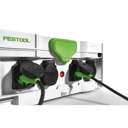 Rallonge multiprise Festool SYS-PowerHub IP44 câble 10 m avec 4 prises utiles