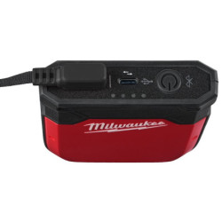 Batterie plate 3Ah FLATPACK pour vêtements chauffants et charge de mobile Milwaukee