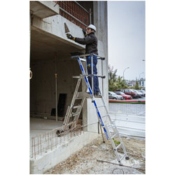 Plate forme SHERPASCOPIC 10 marches hauteur de travail 4.3 m