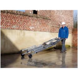 Plate forme SHERPASCOPIC 10 marches hauteur de travail 4.3 m