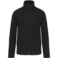 Veste polaire zippée noire