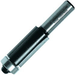 Mèche d'affleureuse droite HM + guide queue M8 Ø9.5 mm Longueur utile 25 mm