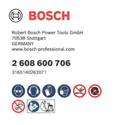 Disque à tronçonner Bosch Expert for Metal diamètre 300 x 3.5 mm allésage 20mm