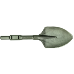 Burin de pelle hexagonal 30mm - Dimension 450 x 135 mm