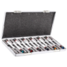 Coffret de 12 tournevis MICRO-TECH® pour vis à fente - Phillips 6 pans et TORX