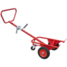 Diable pour fut de 220 L Fimm avec roulette Ø100 mm en nylon charge 350 kg