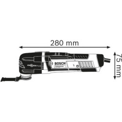 Outil oscillant multitools GOP 30-28 + 1 lame (carton)