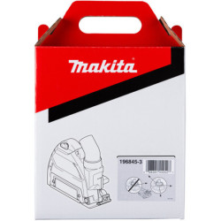 Carter de protection Makita pour rainurage avec raccord d'aspiration pour meuleuse Ø125 mm