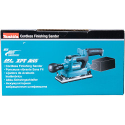 Ponceuse vibrante MAKITA 18V 93x185 mm + AWS