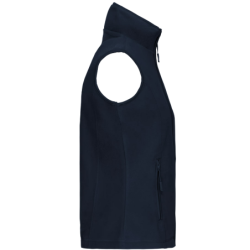 Veste sans manches micropolaire femme navy