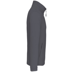 Veste polaire zippée convoy grey