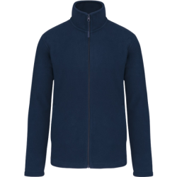 Veste polaire zippée navy