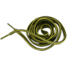 Lacet plat jaune et noir longueur 150cm - par paire