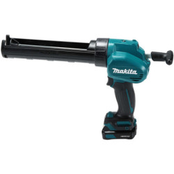 Pistolet à mastic sans fil Makita CG100DSAEB 12V 2Ah pour cartouches de 600 ml avec 2 batteries