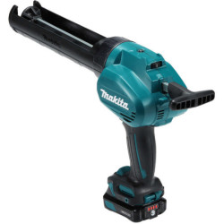 Pistolet à mastic sans fil Makita CG100DSAEB 12V 2Ah pour cartouches de 600 ml avec 2 batteries