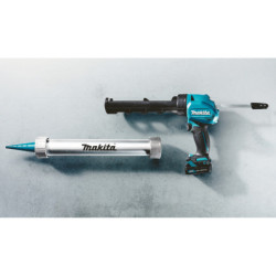 Pistolet à mastic sans fil Makita CG100DSAEB 12V 2Ah pour cartouches de 600 ml avec 2 batteries