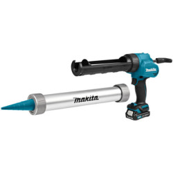 Pistolet à mastic sans fil Makita CG100DSAEB 12V 2Ah pour cartouches de 600 ml avec 2 batteries