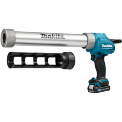 Pistolet à mastic sans fil Makita CG100DSAEB 12V 2Ah pour cartouches de 600 ml avec 2 batteries