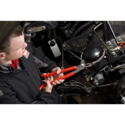 Pince pour filtre à huile poids lourds diamètre 95 à 178 mm