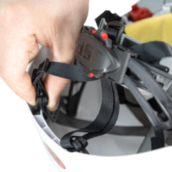 Jugulaire monteur 4 points pour casque EVO JSP