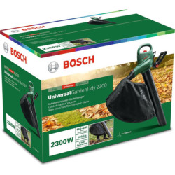 Souffleur de feuilles 18V Universal GardenTidy 2300 Bosch 3 en 1 souffleur aspirateur broyeur