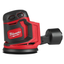 Ponceuse excentrique 18V Ø125 mm Milwaukee M18 BOS125-0 sans batterie ni chargeur