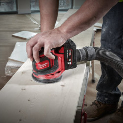 Ponceuse excentrique 18V Ø125 mm Milwaukee M18 BOS125-0 sans batterie ni chargeur