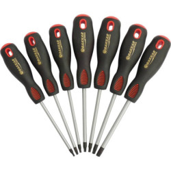 Tournevis Torx de T10 à T40 boîte carton de 7 piéces