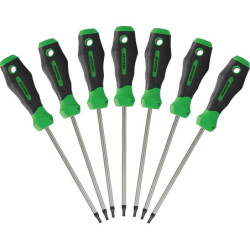 Tournevis Torx® de T10 à T40 boîte carton de 7 piéces