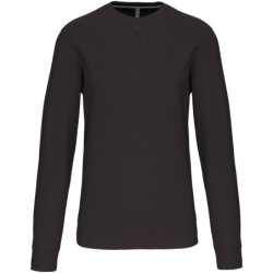 Sweat-shirt unisexe col rond K442 Kariban coloris Dark Grey