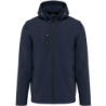 Veste Softshell unisexe K422 capuche et manches amovibles Navy