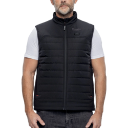 Veste chauffante sans manche RIPSTOP noire M12 HPVBL3-0