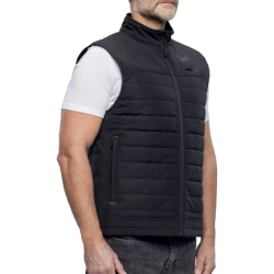 Veste chauffante sans manche RIPSTOP noire M12 HPVBL3-0