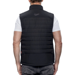 Veste chauffante sans manche RIPSTOP noire M12 HPVBL3-0