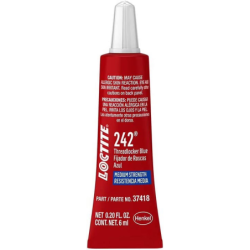 Frein filet Loctite 242 résistance et viscosité moyenne 10ml