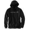 Sweat à capuche Signature Logo Hooded noir et gris