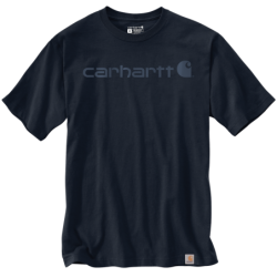 Tee shirt coton manches courtes Logo SS bleu