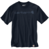 Tee shirt coton manches courtes Logo SS bleu
