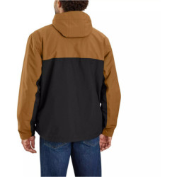 Veste à capuche déperlent SO Packable Jacket marron