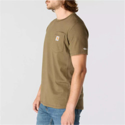 Tee shirt manches courtes Force Pocket SS beige