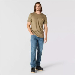 Tee shirt manches courtes Force Pocket SS beige