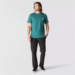 Tee shirt manches courtes Force Pocket SS bleu