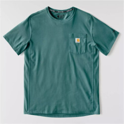 Tee shirt manches courtes Force Pocket SS bleu