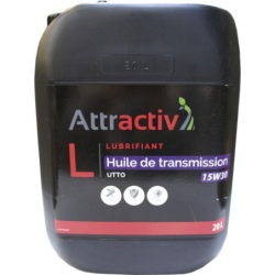 Huile de transmission et circuit hydraulique Attractiv' Utto Bidon 5L