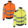 Veste polaire haute visibilité jaune 300g/m² POLGA
