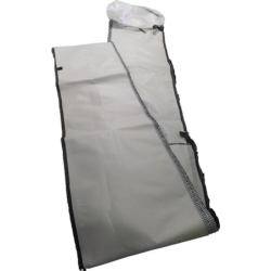 1 goulotte de démarrage de 3ml + 1 goulotte d' évacuation de 2,60 ml utile