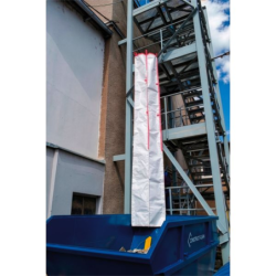 1 goulotte de démarrage de 3ml + 1 goulotte d' évacuation de 2,60 ml utile